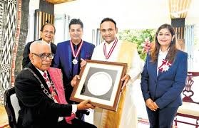 Karnataka Humanitarian Madhusudan Sai Honoured