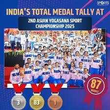 India dominates Asian Yogasana Sport Championship