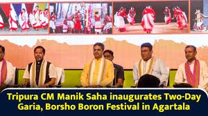 Tripura Launches Garia and Borsho